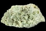 Green Prehnite Crystal Cluster - Morocco #108723-1